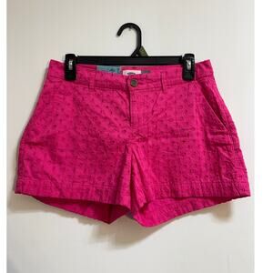 Old Navy Women's Shorts Pink Cotton Casual Summer Size 0 Regular